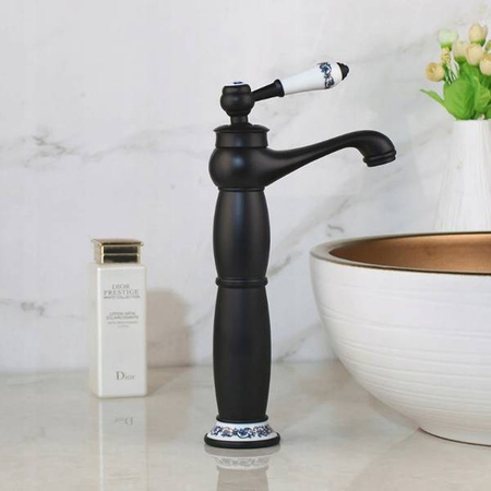 BATERIA UMYWALKOWA PALOMA WYSOKA RETRO SEM-1108 CZARNA