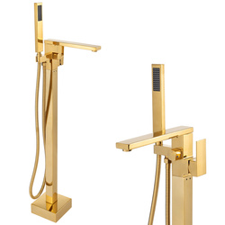 BATERIA WANNOWA CUBO WOLNOSTOJĄCA S-1082G ZŁOTA