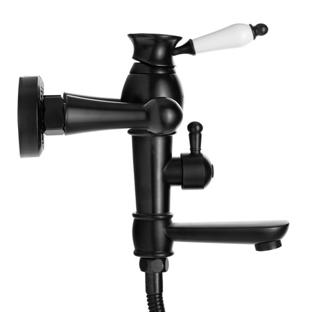 BATERIA WANNOWA VERONA ŚCIENNA RETRO S-1185B CZARNA