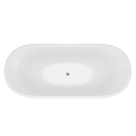 WANNA WOLNOSTOJĄCA BELLA AKRYLOWA 170X75X70 BIAŁA