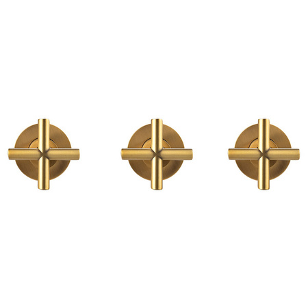 ZESTAW PRYSZNICOWY VERANNI PODTYNKOWY RETRO S-1127V STARE ZŁOTO