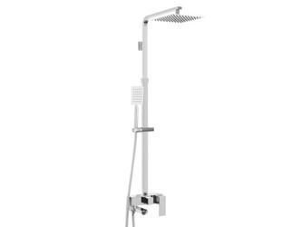 ZESTAW PRYSZNICOWY CUBO NATRYSKOWY NATYNKOWY  S-1067 CHROM