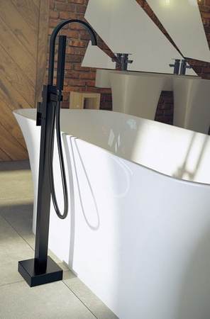 BATERIA WANNOWA PURO WOLNOSTOJĄCA S-1083B CZARNA