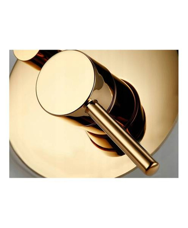 ZESTAW NATRYSKOWY PODTYNKOWY CARLO S-1098 ZŁOTY