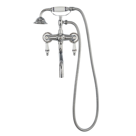 BATERIA WANNOWA ŚCIENNA PALOMA RETRO S-1184 CHROM