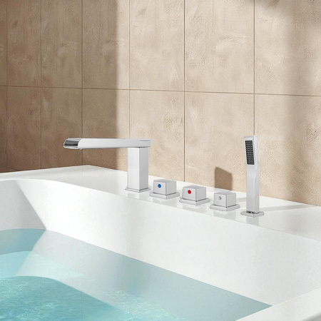 BATERIA WANNOWA 5-OTWOROWA S-1213 CHROM