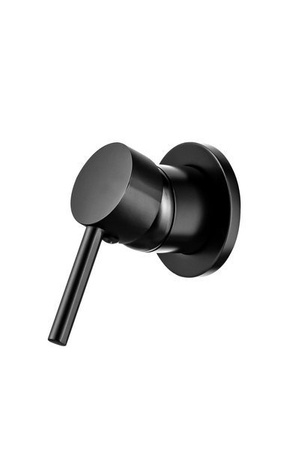 BATERIA BIDETOWA PODTYNKOWA ROSA - ZESTAW HIGIENICZNY S-1116B CZARNY