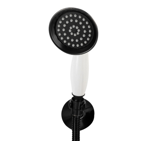 BATERIA WANNOWA VERONA ŚCIENNA RETRO S-1185B CZARNA