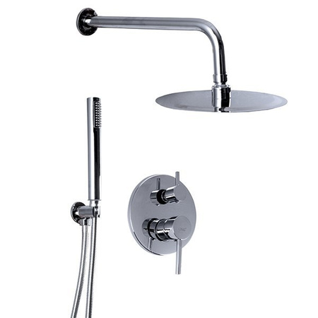 ZESTAW NATRYSKOWY PODTYNKOWY CARLO S-1098 CHROM