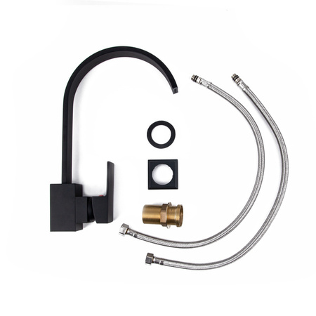 BATERIA KUCHENNA PURO ZLEWOZMYWAKOWA CZARNA SEM-1004B