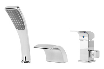 BATERIA WANNOWA 3-OTWOROWA CASCADE NAWANNOWA S-1169 CHROM