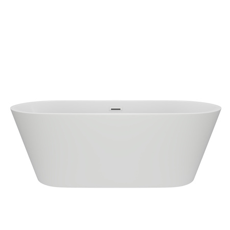 WANNA WOLNOSTOJĄCA EMILY AKRYLOWA 160X75X58 BIAŁA