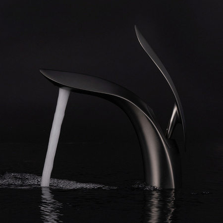 BATERIA UMYWALKOWA NEILA STOJĄCA NISKA S-1073B CZARNA